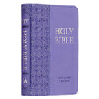 KJV Holy Bible, Mini Pocket Size, Faux Leather Red Letter Edition