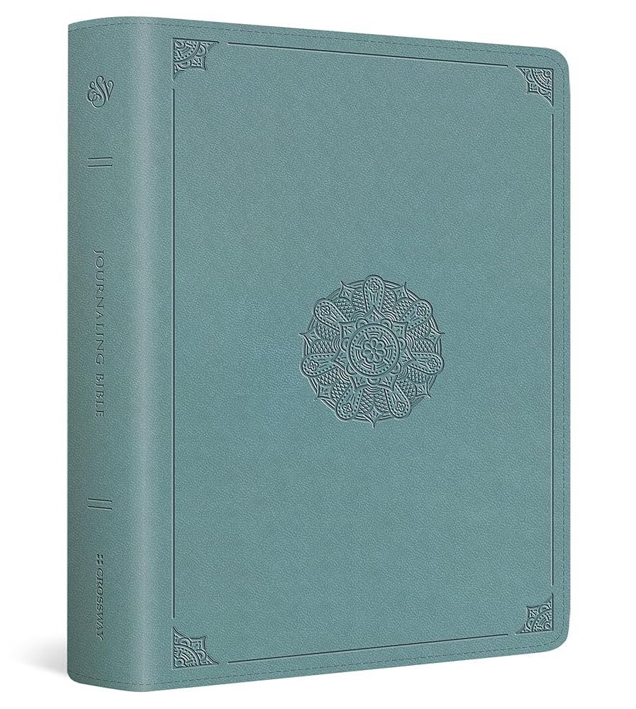 ESV Journaling Bible (TruTone, Paris Sky, Emblem Design): Holy Bible, English Standard Version cover image