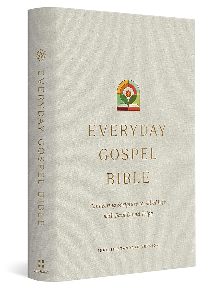ESV Everyday Gospel Bible: Connecting Scripture to All of Life (Hardcover) cover image