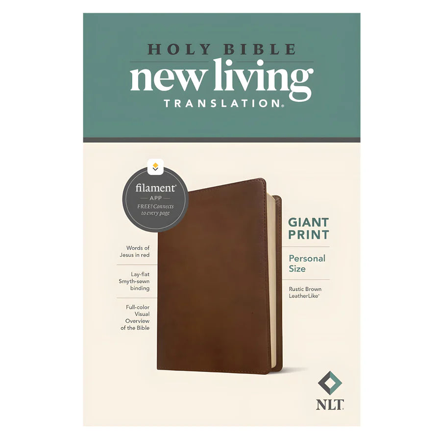 NLT Personal Size Giant Print Bible
