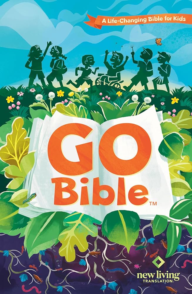 NLT GO Bible for Kids (Hardcover): A Life-Changing Bible for Kids cover image