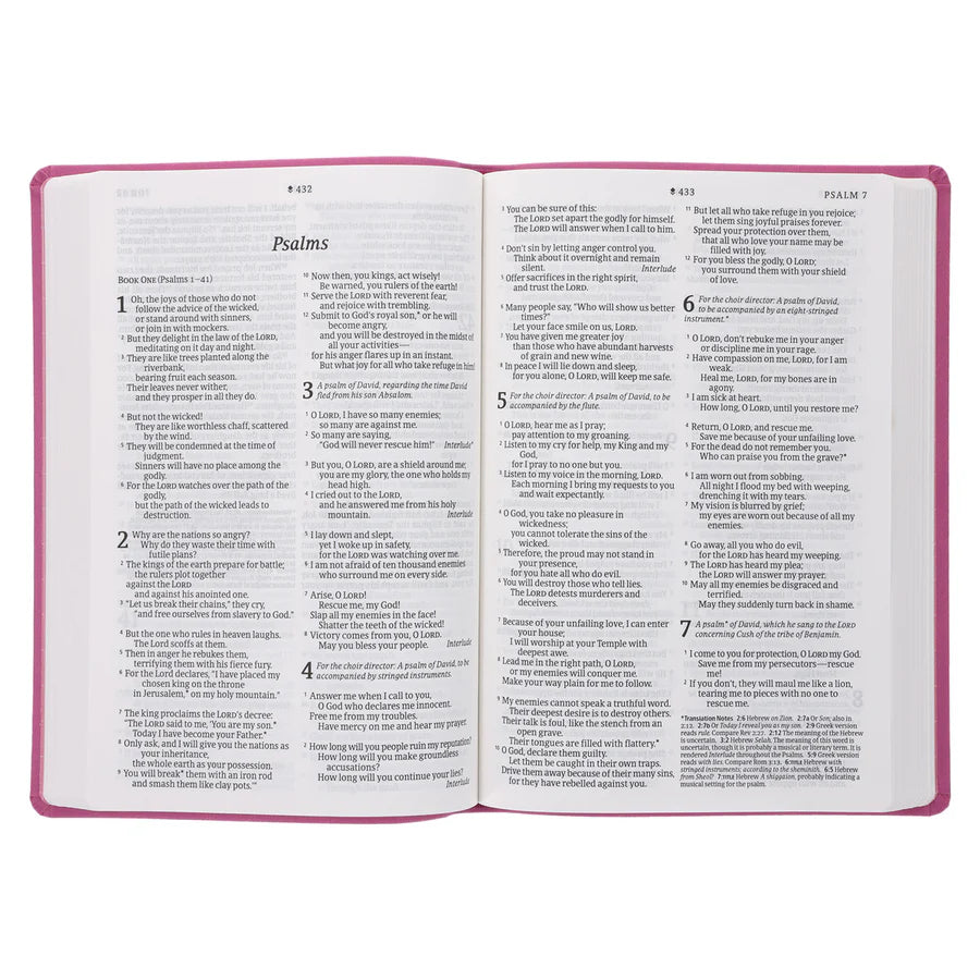 NLT Filament Premium Value Thinline Bible, Large Print