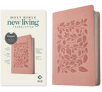 NLT Premium Value Thinline Bible, Filament Enabled (LeatherLike, Dusty Pink Vines) cover image