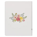 KJV White Floral Faux Leather Flexcover My Creative Bible