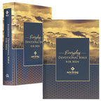 NLT Holy Bible Everyday Devotional Bible for Men New Living Translation cover image