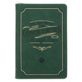 We Are More than Conquerors Through Him Who Loved Us - Faux Leather Journal with Zipped Closure