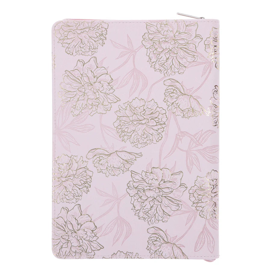 Many Women Do Noble Things, but You Surpass Them All - Faux Leather Journal with Zipped Closure