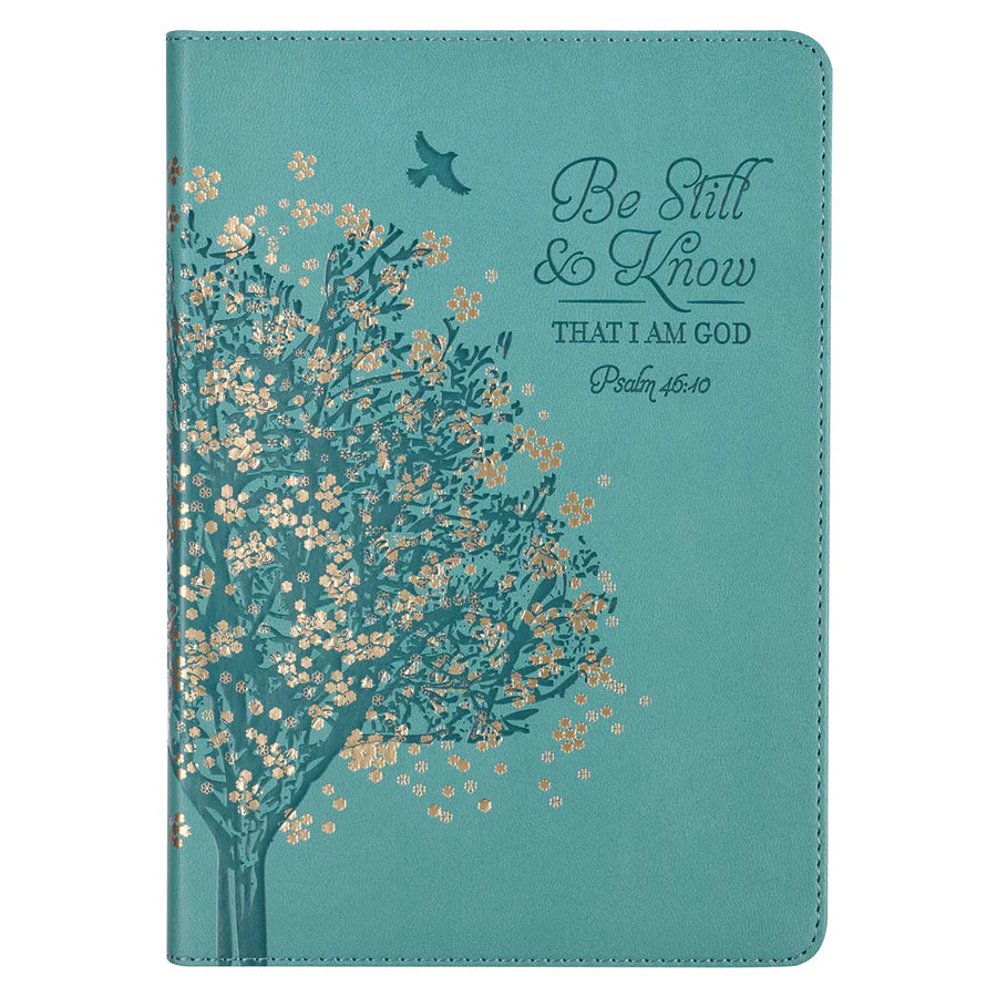 Be Still & Know - Faux Leather Journal