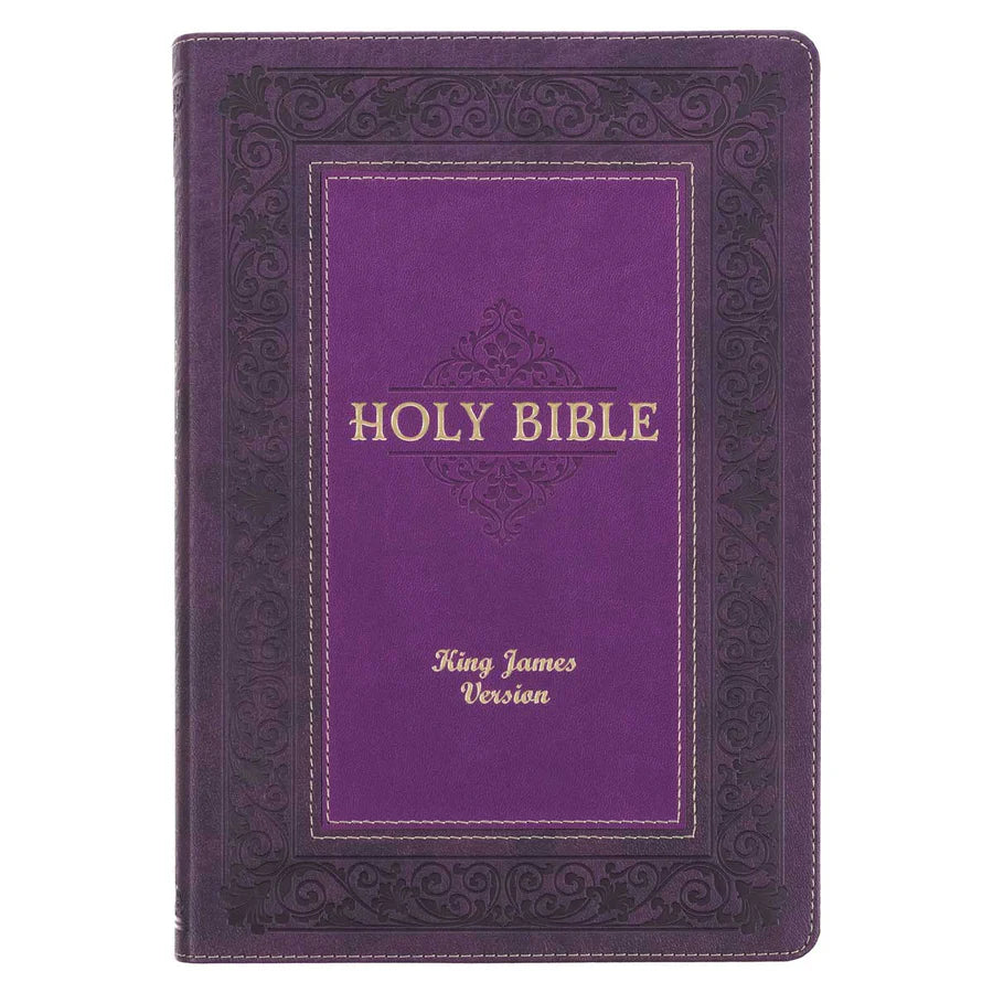 KJV Study Bible, Large Print Faux Leather