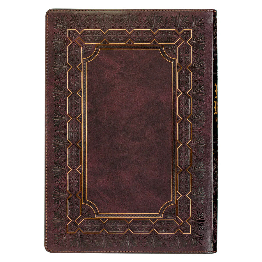 KJV Holy Bible, Super Giant Print Faux Leather Red Letter Edition