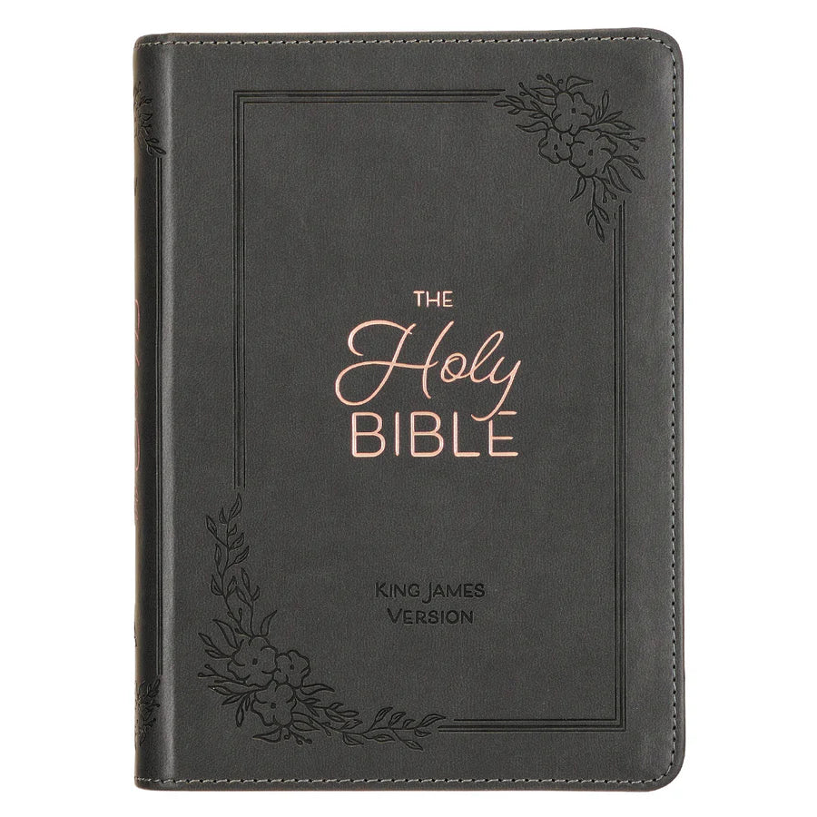 KJV Holy Bible; Compact, Large Print ,Faux Leather, Red Letter, Edition