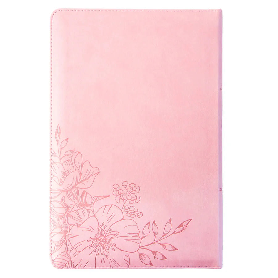 KJV Holy Bible, Thinline Large Print Faux Leather Red Letter Edition