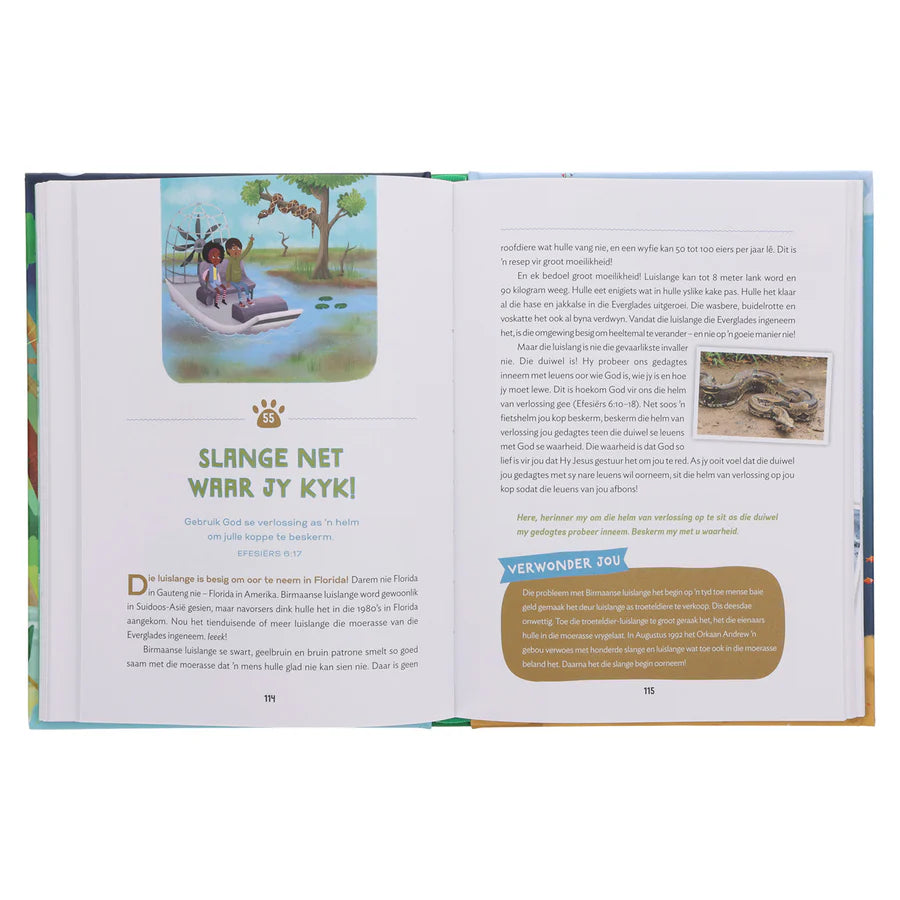 Die Wonder Van Die Skepping: 100 Dagstukkies Oor God & Wetenskap