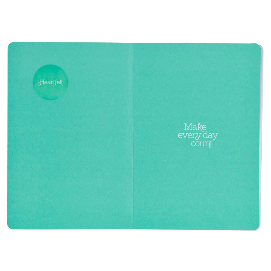 Never Give Up. Ever - Paperback Journal with Elastic Closure