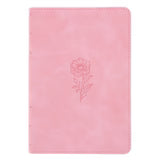 KJV Ballet Pink Faux Leather Compact Bible