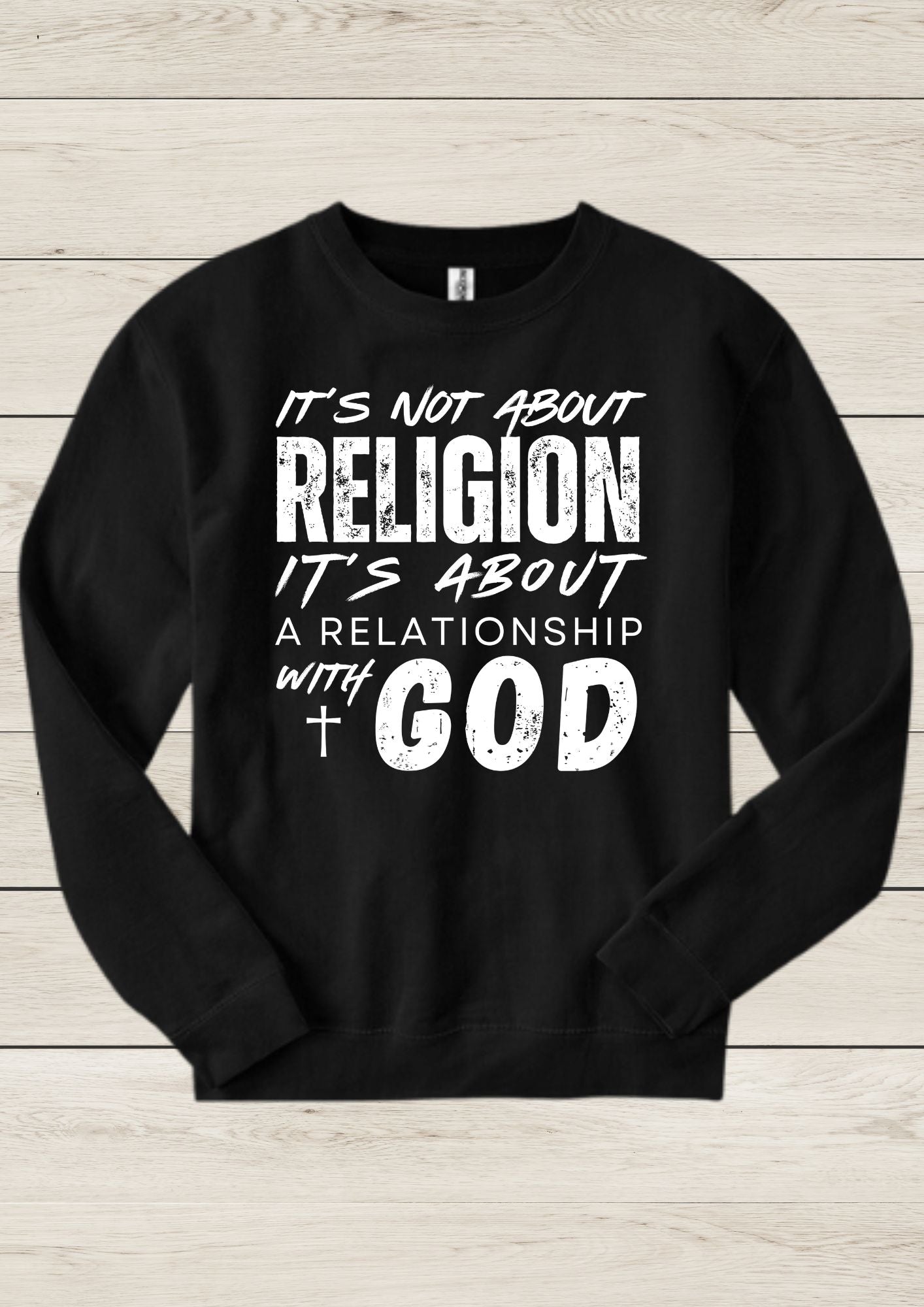 It's Not About Religion, It's About A Relationship With God